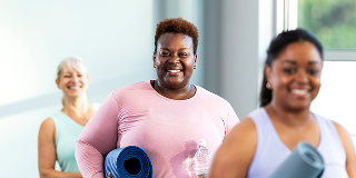Smiling individuals involved in clinical studies focused on overweight, obesity and other weight-related conditions