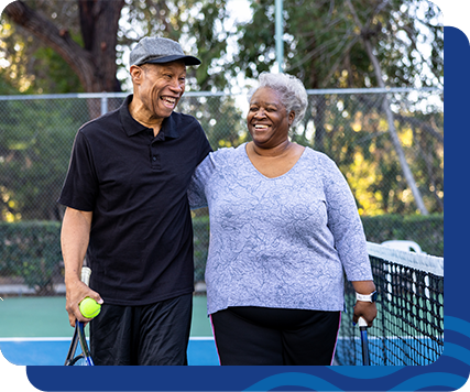 Friends reading together, discussing personal experience living with overweight or obesity and related conditions