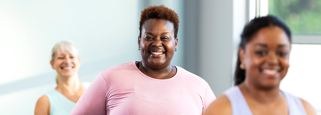 Smiling individuals involved in clinical studies focused on overweight, obesity and other weight-related conditions